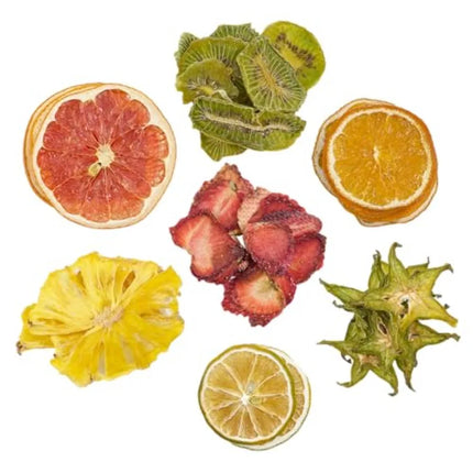 Natural Dried Fruit Kit for DIY Crafts - 7 Packs, Perfect for Soap Making, Candle Making, Resin Jewelry, Bath Bombs, and Nail A