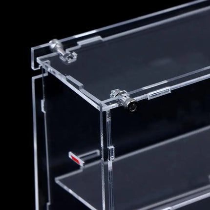 1/64 Model Cars Acrylic Display Case Fit For Mini Size MiniGT Tomica Assembled Dust Proof Box Cabinet Toy Vehicles