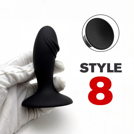 Silicone Base of Suction Cup Anal Plug Big Butt Plug Anal Erotic Sex Toys Pleasure Anal Stimulation Beads Adult Erotic Sex Toy