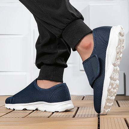 New Casual Orthopedic Shoes for Wide and Swollen Feet, Thumb Eversion, Adjustable, Soft, Comfortable Diabetic Walking Shoes
