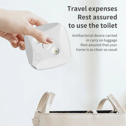 Toilet sterilizer Household Bathroom UVC Ultraviolet Odor Removal Deodorization USB Rechargeable Negative Ion Built-in