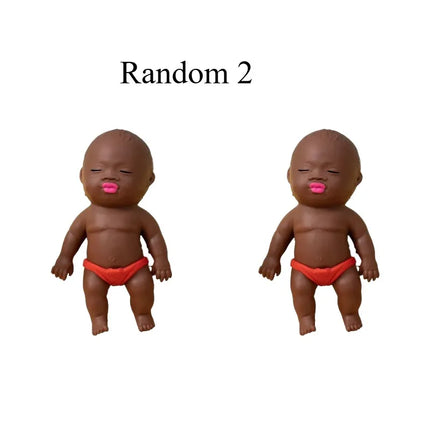 2026Creative decompression artifact Natasha doll TPR palm small doll slow rebound doll Heiwa decompression pinchmusicsquishy toy