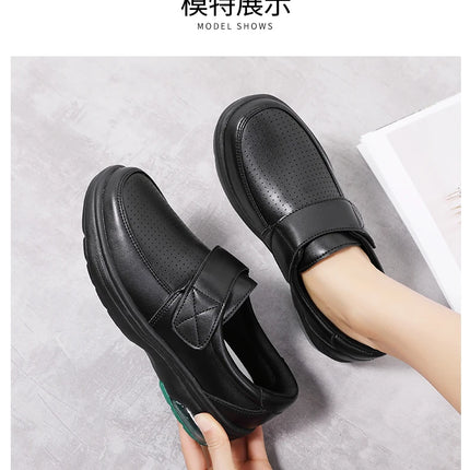 Sneakers Woman Nurse Clogs Shoes - Nursing Women Summer Shoe Female Health Work Flat Walking Soft Non Slip Hospital Nurse