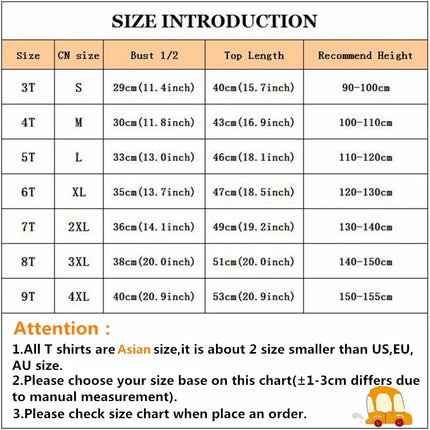 2025 Children Happy Birthday I'M 1 2 3 4 5 6 7 8 9 Years Number Print Funny T-shirts Boys & Girls Baby Tops Kids Summer T shirt