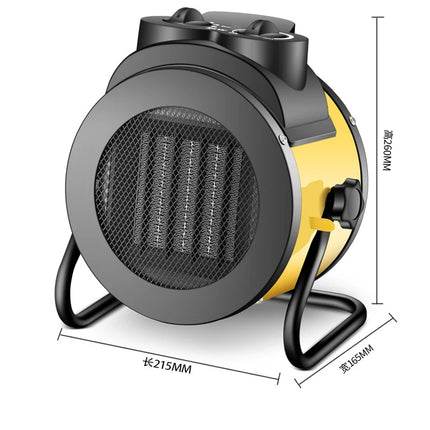 Heater US European Rules High-power Electric Domestic Sales in Winter Heat Fan Room IPX4 Waterproof Cold/Warm Dual Intelligent