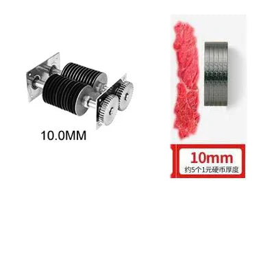 Electric Meat Cutter Household Stainless Steel Automatic Vegetable Cutter 110V-220VHome Electric Soft Vegetables Slicer