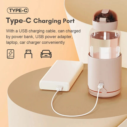 New portable wireless constant temperature milk regulator for babies to prepare milk when going out and heated thermos cup