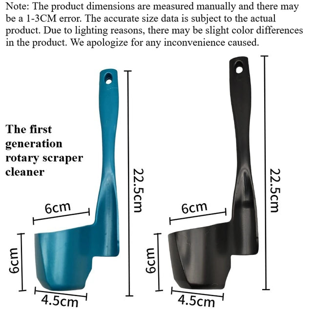 1pc Kitchen Multifunctional Rotating Scraper Suitable for TM5/TM6/TM31 Detachable Split Type Food Rotating Mixing Tool