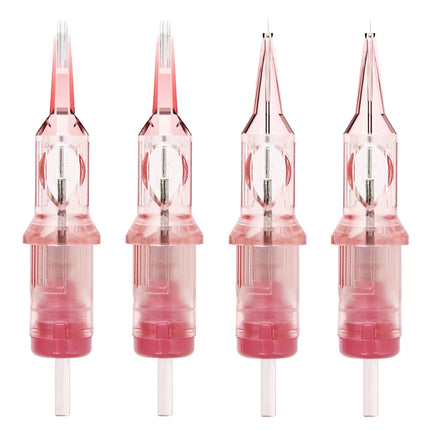 Premium Quality Pink VIPER PMU SMP Tattoo Cartridge Needle Super Sharp Durable Consistent 20pcs/Box   Permanent Makeup Car