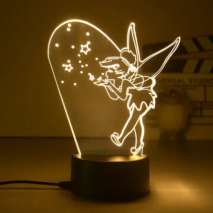 Anime Star Wars 3d Night Light LED Cute Baby Yoda Action Figures Model Table Lamp Cool Toys Children Boys Girls Birthday Gifts