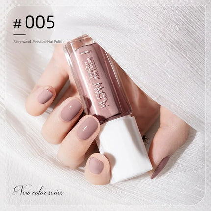 Colorful Water-Base Nail Polish 40 Colors Air Dry Peel Off Nail Art for Manicure DIY Long Lasting Nail Supplies Painting Varnish