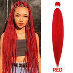 RED / China Mainland / 24inches|1Pcs/Lot
