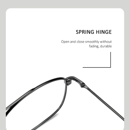 AIR EIGHT Aviator Prescription Glasses Men Metal Frame Progressive Lenses With Photochromic Myopia Correction