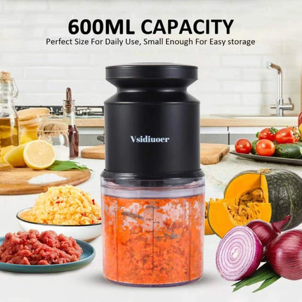 600ml Food Chopper Electric Kitchen Mixer 300 W Kitchen Gadgets Food Preparation Kitchen Gadgets Home Appliances Meat Grinder