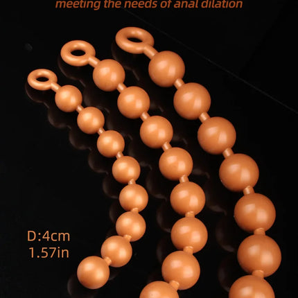But Plug Silicone Anal Beads Big Anal Plug Tail Anal Big Ball Sextoy Sex Toys Huge Butt Plug Adult Toys Ass Plug