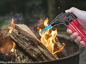 Butane Refillable Jet Flame Torch Lighter Windproof Torch for Candle Fireplace Camping Grill BBQ Lighters