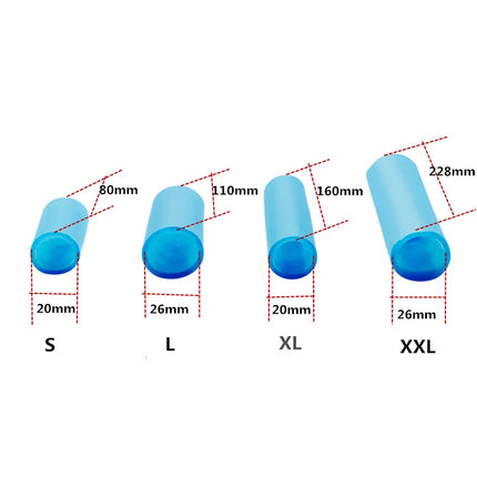 Soft Silicone Sleeve for Male Extender Hanger Stretcher Pump Vacuum Enlarger Enhancer Comfortable Replacement Accessory