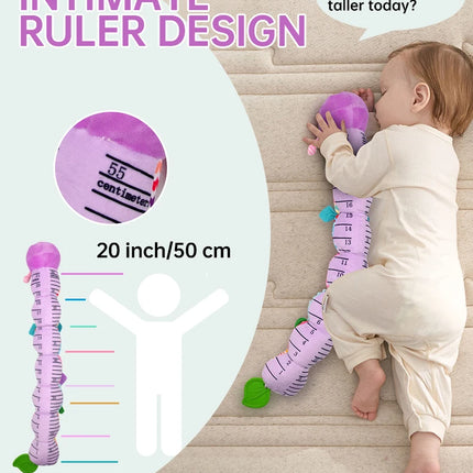Baby Rattle Musical Caterpillar Worm Soft Infant Plush Toys Educational Interactive Sensory Toy for Babies Newborn Toddler Gift