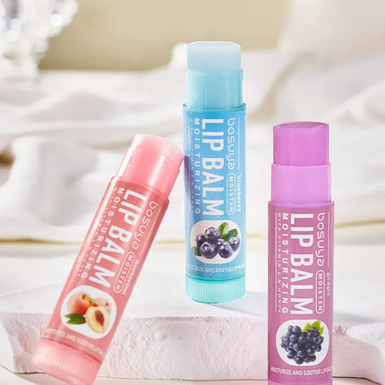 Fruit Flavor Lip Balm Set Moisturizing Lip Care Lip Balm Winter Lip Moisturizing Care Products Beauty and Health Products