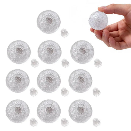 Hollow Ball Skin Stress Relief Toy 1/10pcs Molds Tools Diy Handmade Slow Rebound Decompression Transparent Ball