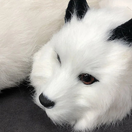 Spring Animal (White Fox/Raccoon) Magic Tricks Rabbit Fur Fake Animal Comedy Magia Accessories Stage Illusions Gimmicks Props