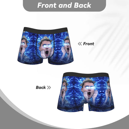 Charlie Kirk Underwear  Novelty Panties Custom DIY Boxer Brief For Men Pouch Plus Size Boxer Shorts