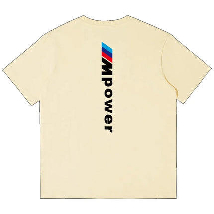 Men's 2026 BMW M POWER Short Sleeved T-shirt Men's Half Sleeved Clothing Custom Team Clothing Motorcycle Riding Clothing Trend