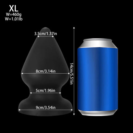Fisting Butt Plug Training Dilator XXXL Small Huge Anal Plug Super Soft Anal Toys Suction Cup Big Sex Toy For Men Women Buttplug