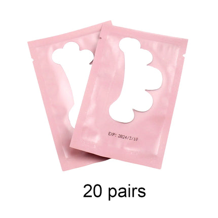 20/50Pairs Lash Extension Eye Stickers Hydrogel Patches Grafting Eyelashe Under Eye Pads Eyelashes Extension Lashes Tools Makeup