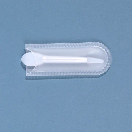 1PCS Small Makeup Brushes Lipstick Applicator Brushes With Anti-lost Cover For Lip Care Makeup Use Silicone Lip Brush