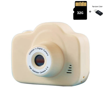 Mini Children Camera Toy Portable Kids Outdoor Parent-Child Interaction Record Good Moments Small Camera Gift for Ages 3+