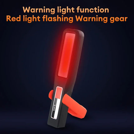 COB LED Work Light,USB Rechargeable Magnetic Garage Lamp,Outdoor Waterproof EDC Flashlight for Car Repair Mechanic Emergency