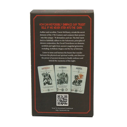 NEW Occult Tarot Cards Set A 78 Deck Oracle Card Family Party Playing Cards Board Solomonic Ancient Magickal Grimoires