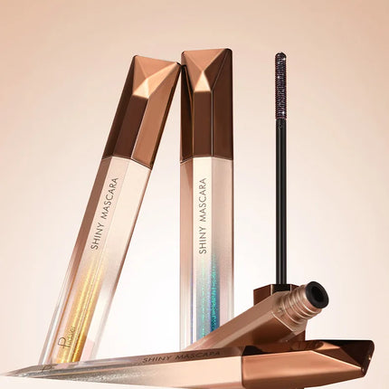 Glitter Sparkling Mascara Long-Lasting Effects Waterproof Smudge-Proof  Crushed Diamond Mascara Pearlescent Fine Flash Mascara