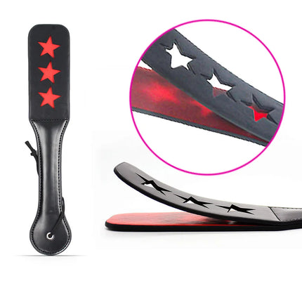 Riveted Heart Slapper Paddle Spanking Adult Game for Couples Sex Toy Flogger Whip Fetish Slave Flirting Bondage Boutique Studded