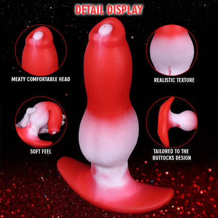Wearable Anti Drop Butt Plug Huge Anal Plug Dilator Training Expansion Prostate Massage Big Anal Extender For Women Men Sex Toys