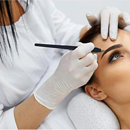 5/10/50Pcs Disposable Manual Microblading Eyebrow Tattoo Pen 0.15mm 18U Permanent Makeup Eyebrow Tattoo Pen