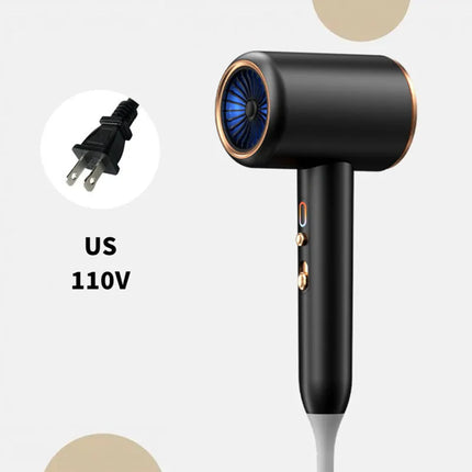 2025  High-Speed Electric Turbine Airflow, Low Noise, Constant Temperature, And Fast Drying Household Hair Salon Hair Dryer