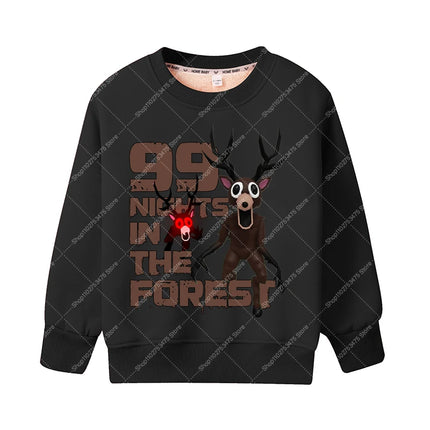 Anime 99 Nights in The Forest Fleece Sweatshirt - Kids