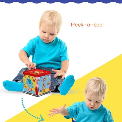 With Music Children's Musical Early Education Metal Classic Music box Collection Cartoon Jack in the Box Children Funny Gift