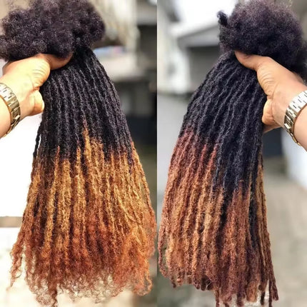 Peruvian Kinky Straight Human Hair Dreadlocks Loc Extensions Wholesale Crochet Braids Remy Hair Extensions 10 20 40 60 Strands