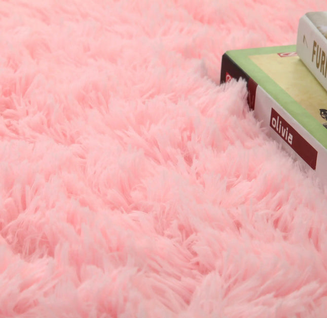 Gradient Silk Wool Bedside Rug Children's Room Living Room Bedroom Non-slip Machine Washable Not Easy To Shed Carpet