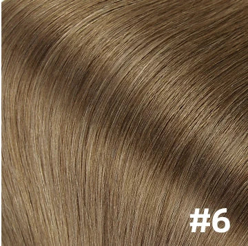 Genius Weft 100% Natural Human Hair Weft Straight Invisible Hair Extensions For Women 100G Double Drawn Hairpiece Hair Bundles