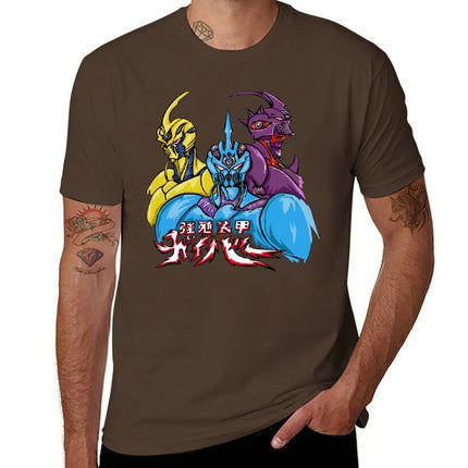 Bio Booster Armor Guyver 1, 2 & 3 T-Shirt Black Heavyweight Customized T-Shirts for Men Pack