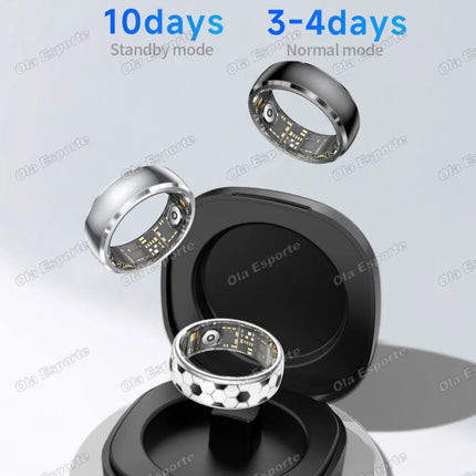 Incoming Call Vibration Alerts Smart Ring 2026 Gesture To Swipe Videos Messages Alarms Vibration Health Monitoring Smartring NEW