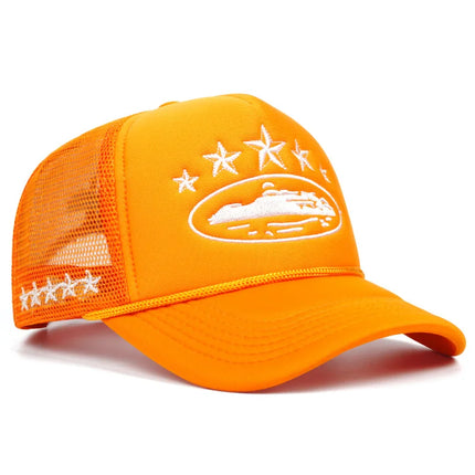 Unisex Print Baseball Cap Hip Hop - Breathable Mesh Snapback Trucker Hat / Casquette Baseball Unisexe Hip Hop - Mesh Respirant