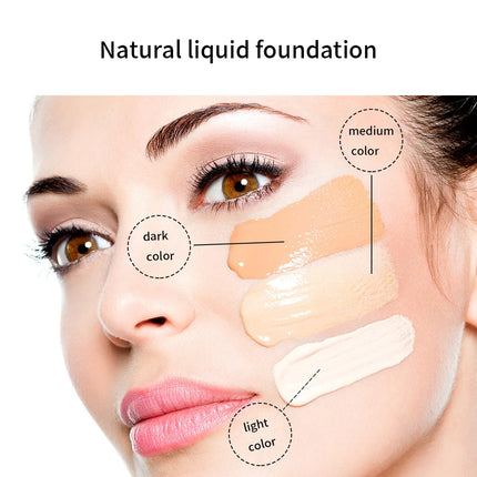 Julystar 10 Colours Matte Moisturising Finishing Foundation Waterproof Long Lasting No Makeup Removal Face Concealer Powder