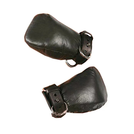 Leather Glove Dog Paw Padded Fist Mitts Sock,BDSM Bondage,Handcuff/Mittens/Boot Bootie,Sex Toy Interest Glove Puppy Play Fun Toy