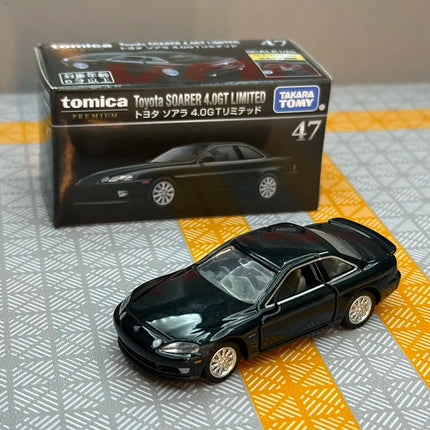 Takara Tomy Tomica Premium 47 Toyota Soarer 4.0GT Limited Alloy Car Diecast Model Replica Series Children Gifts Boy Toys