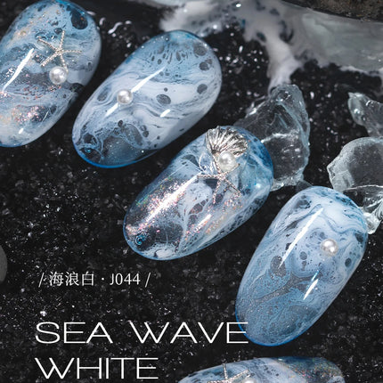 MR NAIL 10color Wave Gel Nail Halo dye Nail Art Bubble Hole Gel Rapid Smudging Special For Marble Wave Nail Art For Nail Salon